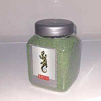 Песок декоративный Gutti цвет зеленый Spring green, вес 800 г
