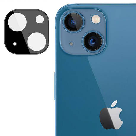 Захисне скло для камери 3D для iPhone 13 / 13 Mini Black, фото 1