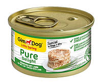 Влажный корм GimDog LD Pure Delight для карликовых и малых пород собак с курицей и индейкой, 85 г