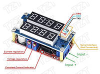 XL4015 понижающий преобразователь DC-DC 5A, CC CV c индикаторами - модуль hw-035 v3.0 (зарядная плата)