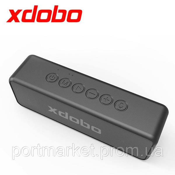 Бездротова портативна Bluetooth-колонка xdobo X5 IPX6  ⁇ BT5.0, DSP, 30 W, TWS, AUX/TF/USB, 8h Max