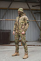 Костюм тактический теплый на флисе Куртка + Штаны Tera Protert мультикам Комплект мужской ЗСУ демисезонный