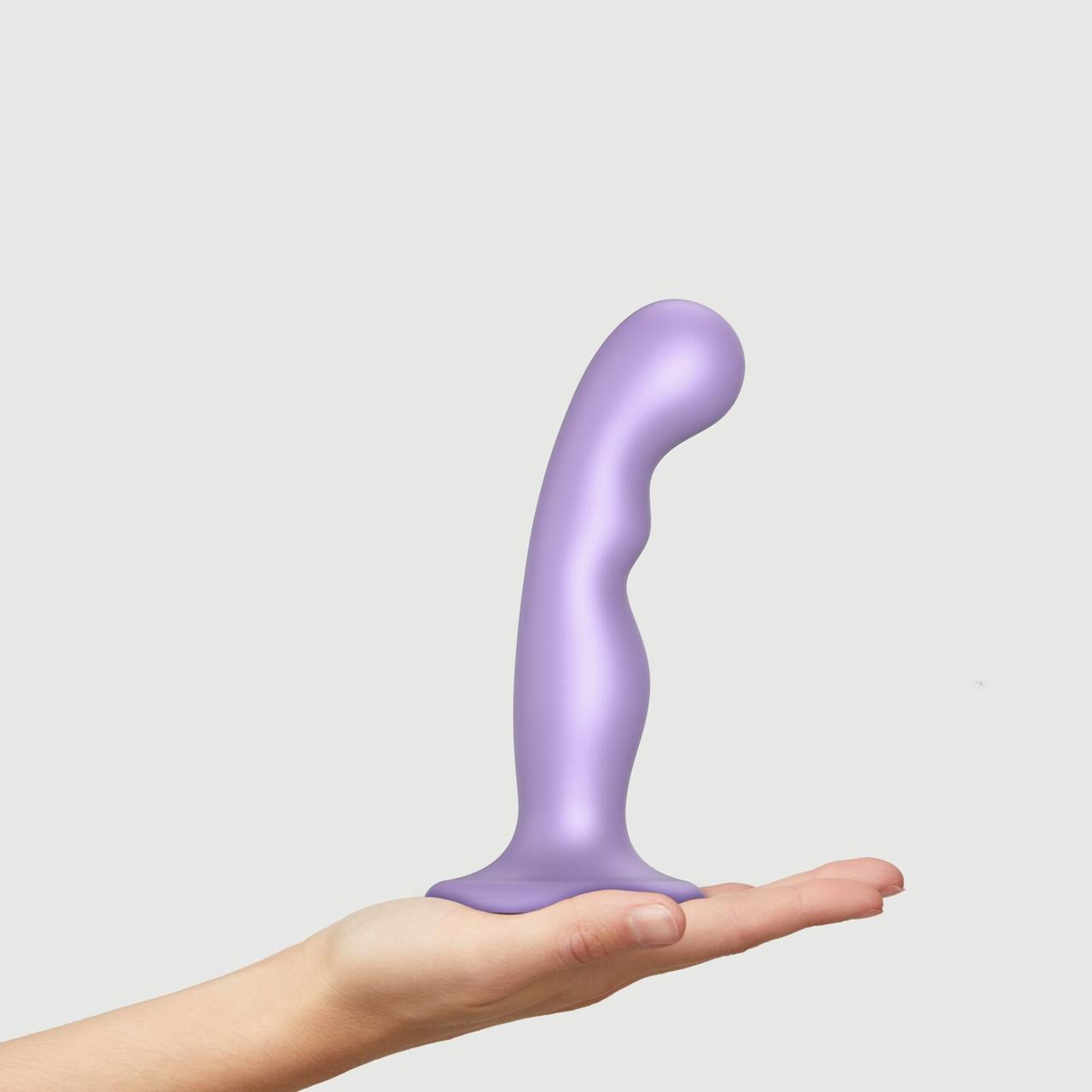 Насадка для страпона Strap-On-Me Dildo Plug P&G Lilas Metallic M 777Store.com.ua, фото 1