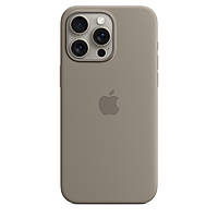 Чехол для iPhone 15 pro Max Apple Silicone Case with MagSafe Clay (HC) чехол для айфон 15 про мах