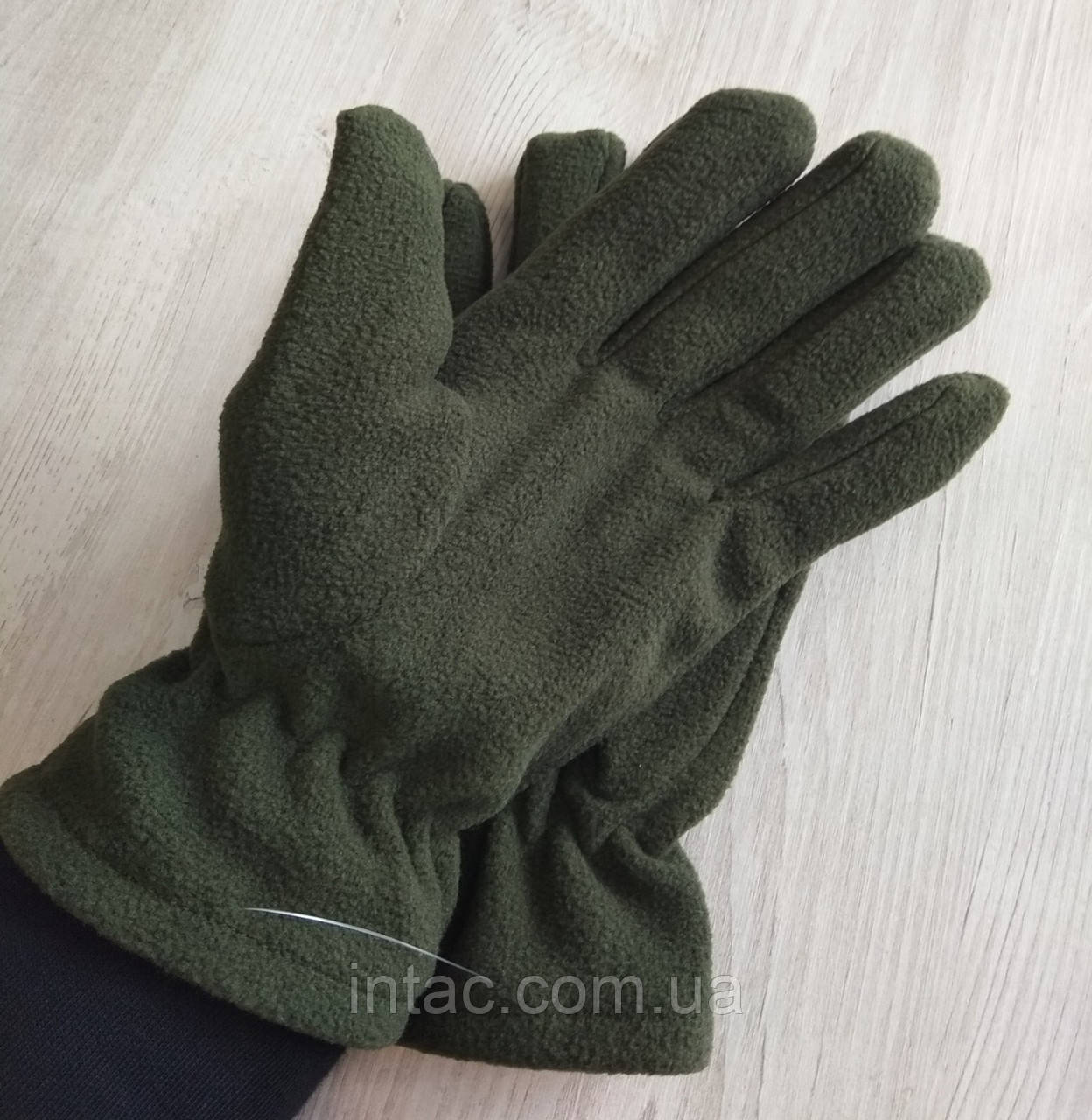 Тактические перчатки из флиса, размер универсальный - фото 2 - id-p1996792989