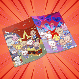 Зошити SKZOO 48 аркушів в клітинку