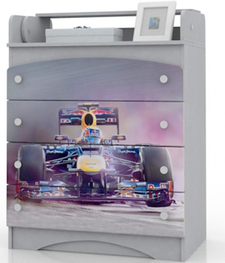 Фотопечать на фасадных элементах комод пеленальный