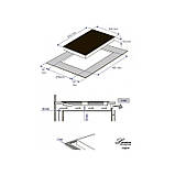 Поверхность индукция две конфорки Luxor IM 320 kup, надійне механічне керування, фото 8