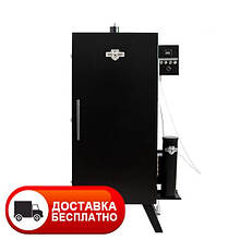 Комплект холодного та гарячого копчення Daddy Smoke сталь 520х610х1200 мм з конвекційним вентилятором
