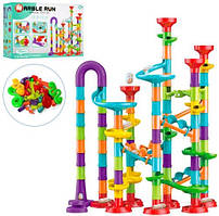Конструктор, настільна гра 880113 гірка лабіринт "Marble Run" Марбл ран, кульки, 113 деталі