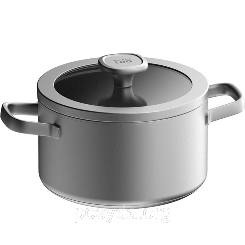 Каструля з кришкою Berghoff Leo Graphite 3,4 л 3950492, фото 1