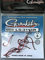 Гачки Gamakatsu LS-3113R N/L Red №6 11pc