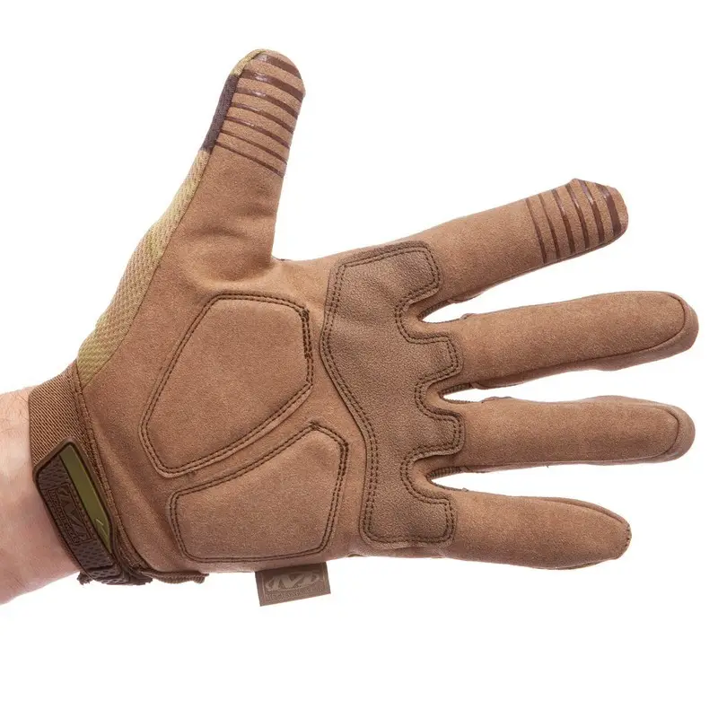 Мужские осенние штурмовые перчатки mechanix m-pact мультикам, военные перчатки с усиленными вставками Armortex - фото 8 - id-p1996819935