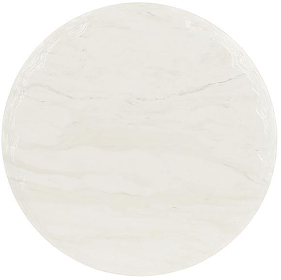 Підставка під гаряче керамічна "White Marble" Ø16см greenpharm  на пробковій основі, фото 1