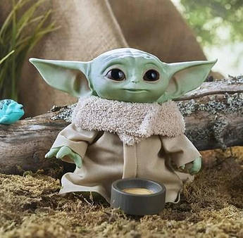 Бейбі Йода Іграшка Грогу з жабою