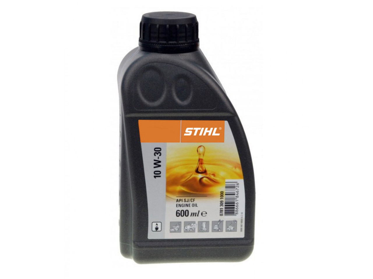 Мастило 4-т STIHL 10W-30, 600 мл, фото 1