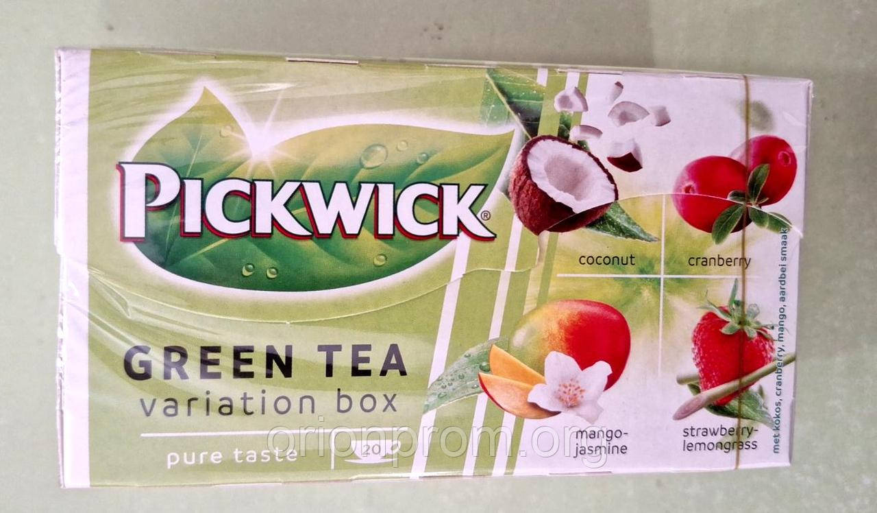 Чай Pickwick Variation Box 20 пакетів зелений асорті набір 4