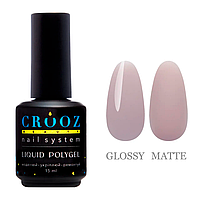 Crooz Liquid Polygel №03 - рідкий полігель, світло-бежевий, 15 мл