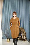 Сукня для вагітних Pregnant Style Joanne 44 коричнева, фото 4