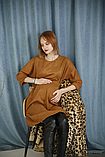 Сукня для вагітних Pregnant Style Joanne 44 коричнева, фото 3