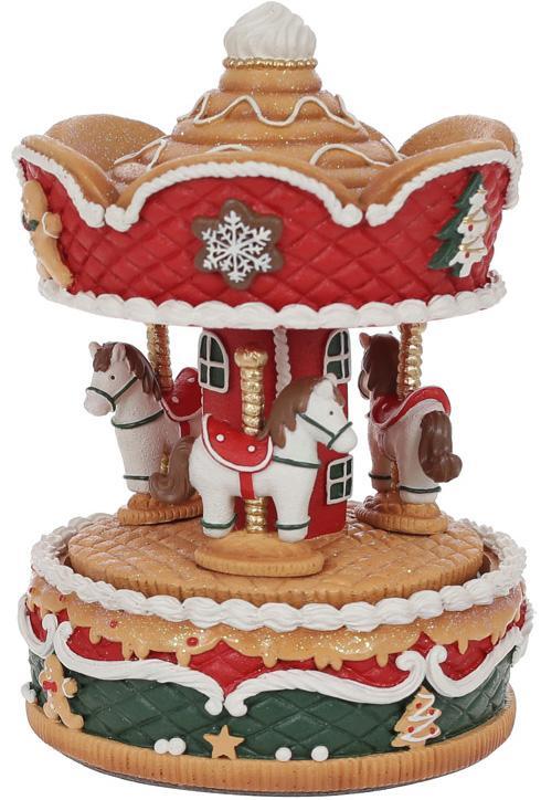 Музична фігурка "Прянична Карусель" 16см greenpharm , музыкальная, заводная, фото 1