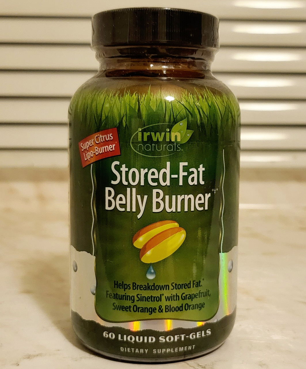 Жироспалювач Irwin Naturals Stored Fat Belly Burner 60 капсул для схуднення