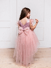 Сукня святкова пишна дівчинки рожева "Емілі" (6-7 днів)