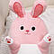 М'яка іграшка Заєць Батон, 75 см / Іграшка подушка кролик для сну / Дитяча іграшка плюшева обіймашка, фото 8