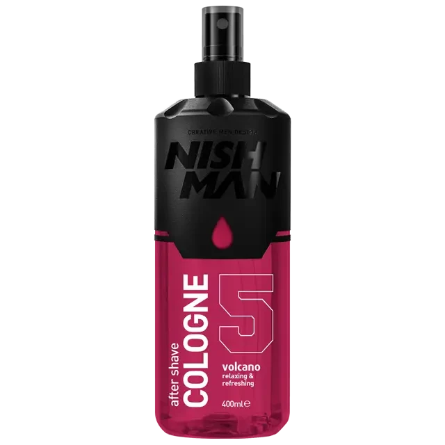 Одеколон после бритья Nishman №5 Volcano After Shave Cologne 400мл