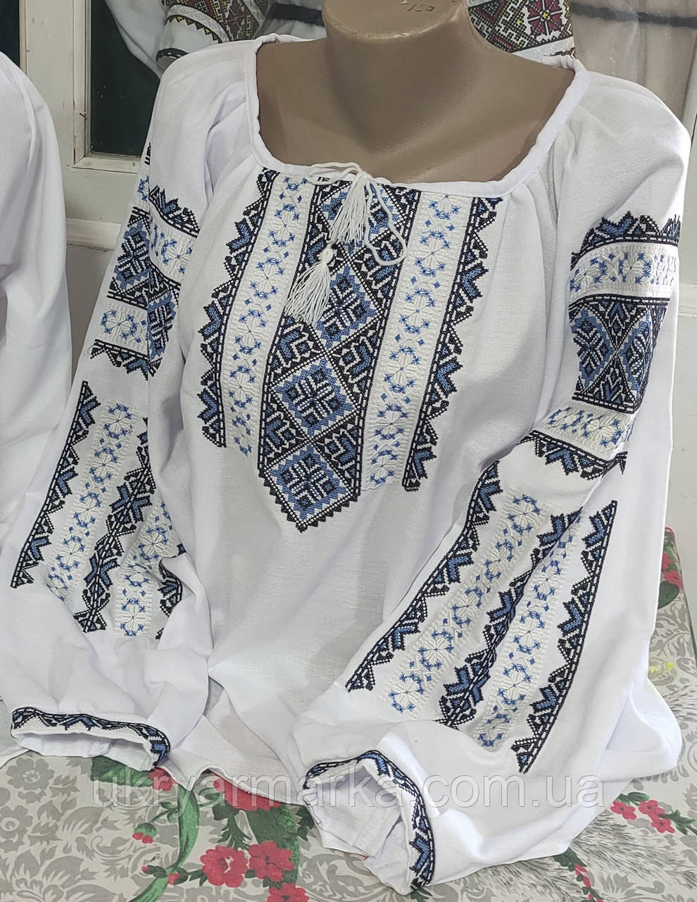 Вишита жіноча сорочка "Млинки", фото 1
