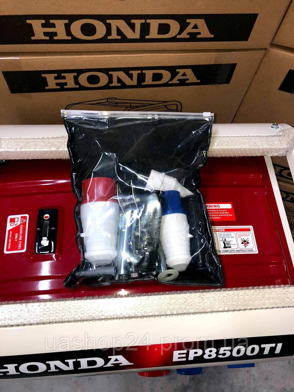 Генератор Honda 4,8 KW трьохфазний. НОВИЙ! - фото 7 - id-p1996845904