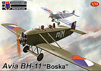 Пластикова модель 1/72 Kovozavody Prostejov 0415 чехословацький літак Avia BH-11 Boska