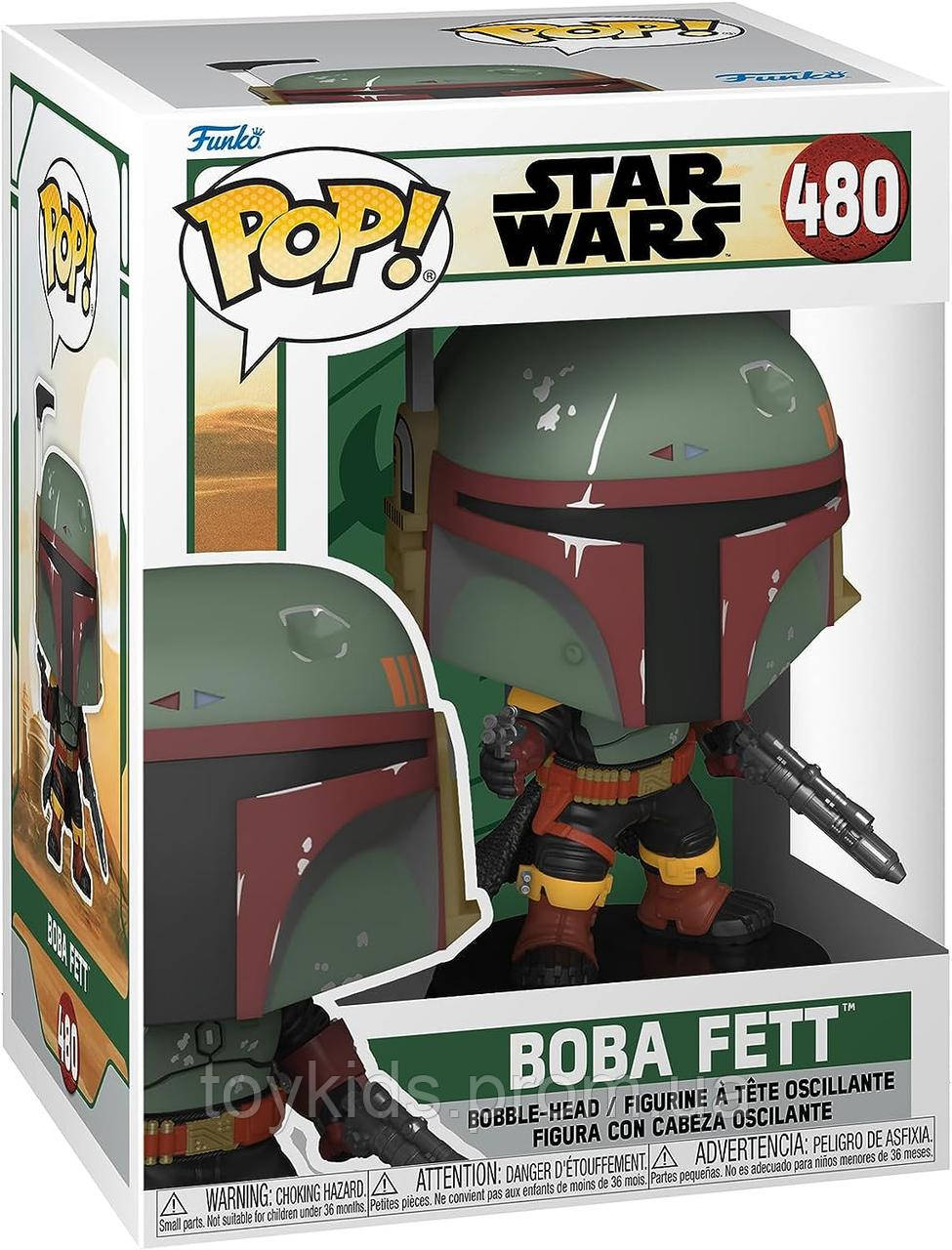 Фигурка Фанко поп Боба Фетт Звездные Войны Funko Pop Star Wars ...