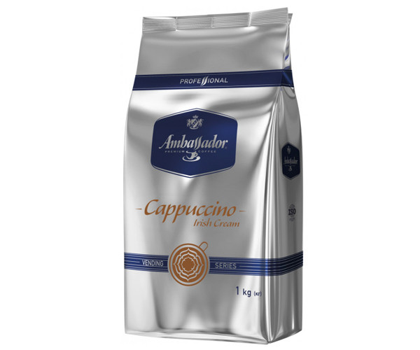 Капучіно Ambassador Cappuccino Irish Cream 1 кг Амбасадор для вендінгу кавомашин