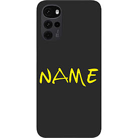 Саме чохол бампер Case для Motorola Moto G22 друк на чохлі