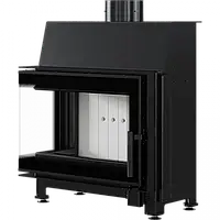 Камінна топка Kratki SIMPLE S ліва BS (6,0 кВт)