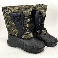 Бурки дедушки 46р, Теплі водонепроникні чоботи, Зимові кросівки топ, Утеплені чоботи осінь зима TK-67