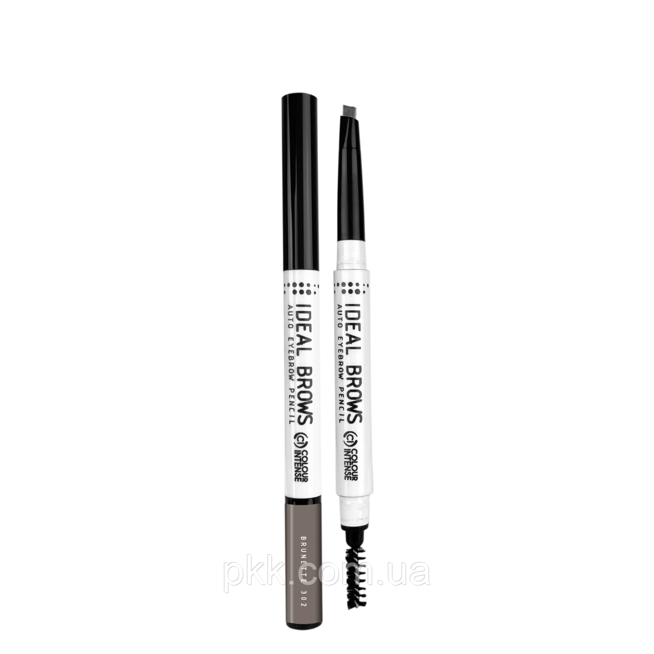 Олівець для брів зі щіточкою Colour Intense Profi Touch Eyebrow Pencil EB19 № 302 Brunette Сіро-коричневий