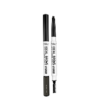 Карандаш для бровей со щеточкой Colour Intense Profi Touch Eyebrow Pencil EB19 № 303 Чёрный