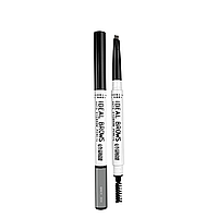 Карандаш для бровей со щеточкой Colour Intense Profi Touch Eyebrow Pencil EB19 № 304 Dark Grey Серый