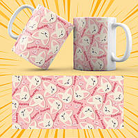 Чашка 330 мл. біла SKZOO 003 Foxy