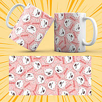 Чашка 330 мл. біла SKZOO 004 Jiniret