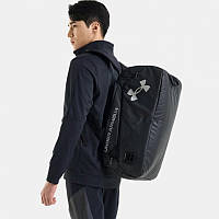 Рюкзак-сумка спортивный Under Armour Contain Duo SM Backpack Duffle 40 л чёрный (1361225-001)