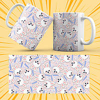 Чашка 330 мл. біла SKZOO 006 Leebit