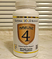 Витамины для иммунитета California Gold Nutrition Immune 4 180 капсул калифорния голд нутришн иммуне 4