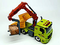 Машинка-конструктор Yi wu jiayu "Кран-маніпулятор" 34 см YW9072A, фото 3