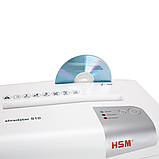 Шредер. Знищувач документів HSM SHREDSTAR X10 (4,5X30), фото 7