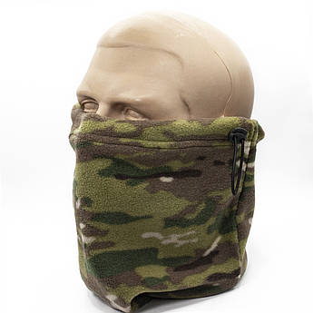 Шарф баф флісовий Caiman мультикам зимовий