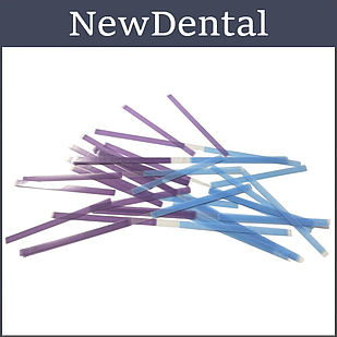 Штрипси 50 шт пластик, синьо-фіолетові (грубо-середні) Stoddart