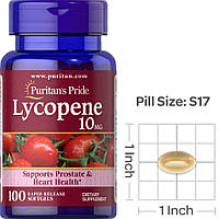 Ликопин Puritan's Pride Lycopene 10 mg 100 softgels
